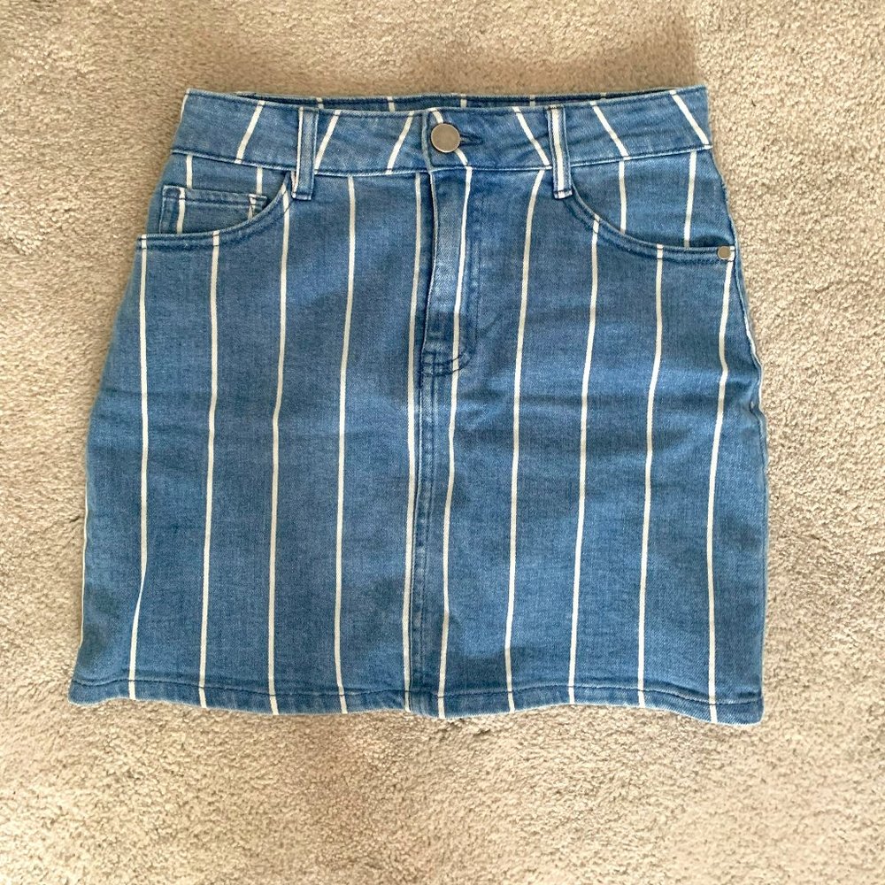 altar'd state Denim Mini Skirt (Women's XS)